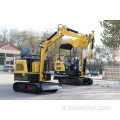 Ucuz fiyat çin mini digger 1 tonluk paletli mini paletli ekskavatör FWJ-900-13